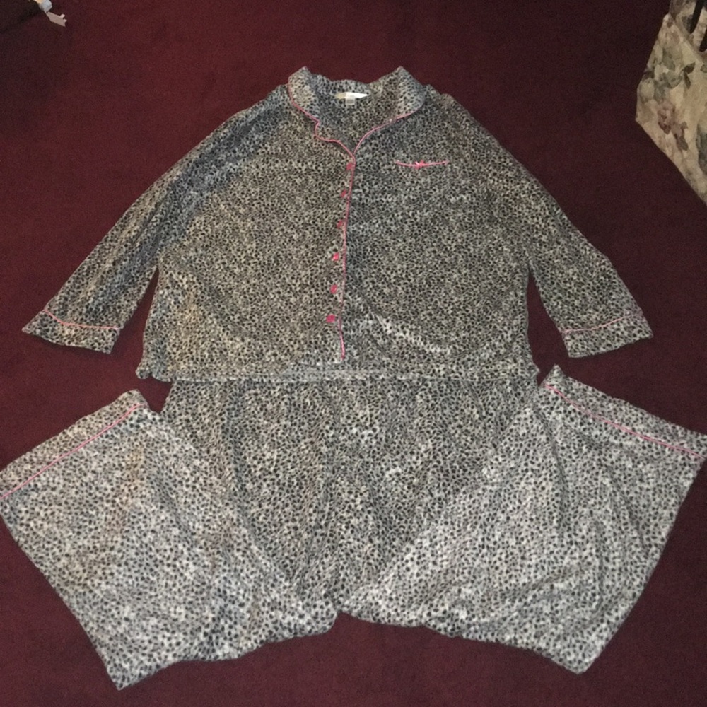 Leopard Pajama Set